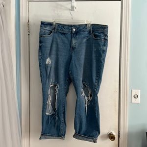 Old Navy Curvy OG Straight Boyfriend Ankle Jean